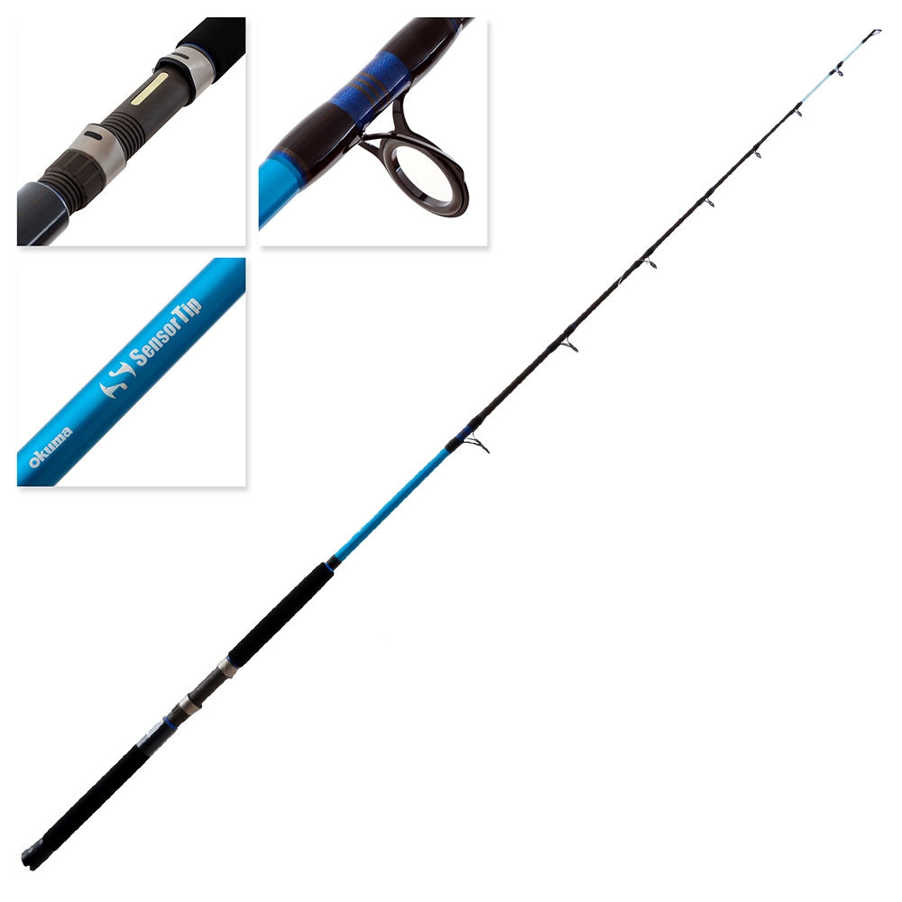 Okuma Sensor Tip Charter Special Spinning Boat Rod 6ft 10-15kg 1pc