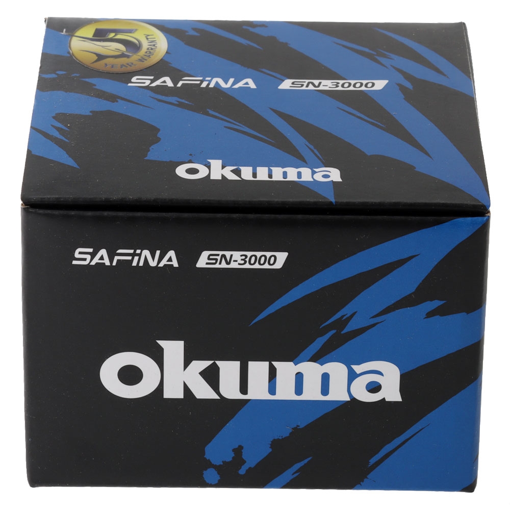 Okuma Safina 3000 Spinning Reel with 6kg Mono