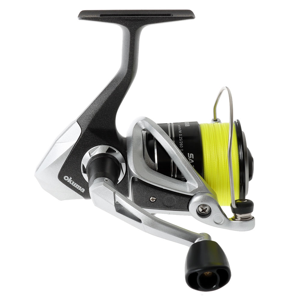 Okuma Safina 4000 Spinning Reel with 20lb Braid