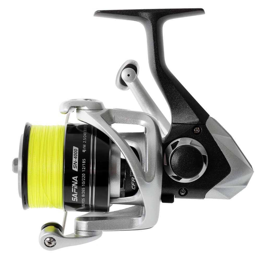 Okuma Safina 4000 Spinning Reel with 20lb Braid
