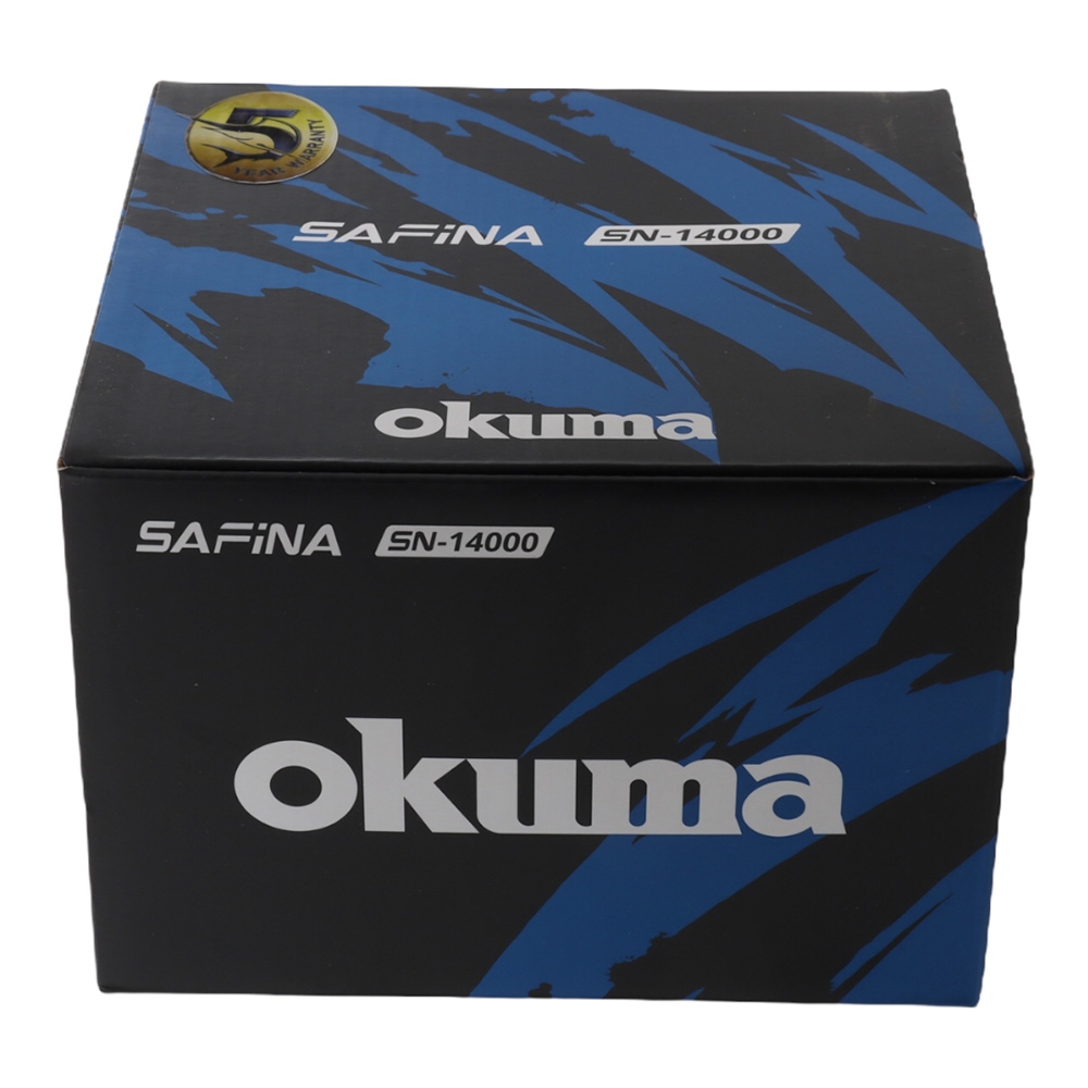 Okuma Safina 14000 Spinning Reel with 15kg Mono