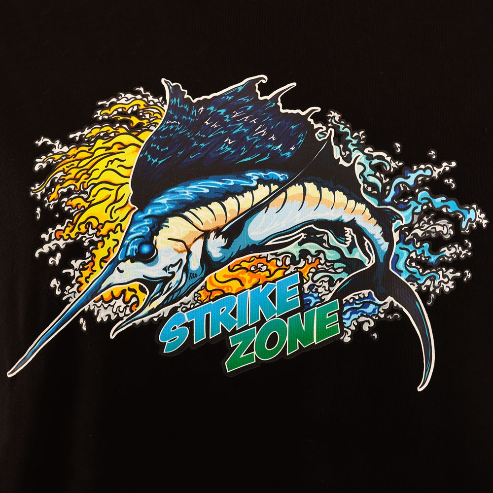 Okuma Sailfish Cotton T-Shirt Black L