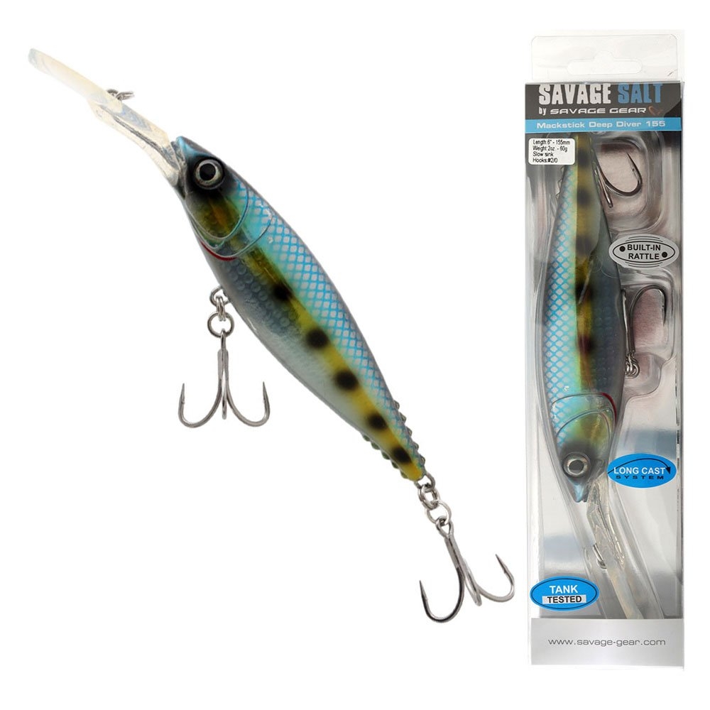 Savage Gear Mackstick Deep Diver Lure 15cm 53g Sardine