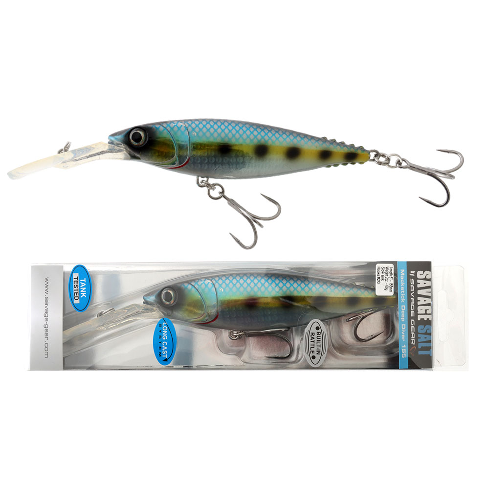 Savage Gear Mackstick Deep Diver Lure 15cm 53g Sardine
