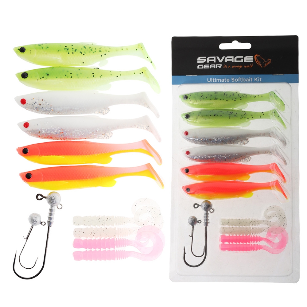 Savage Gear Ultimate 12 Piece Softbait Value Pack