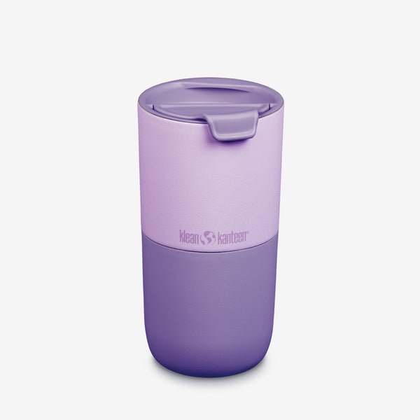 Klean Kanteen Rise Insulated Travel Mug with Flip Lid 473ml/16oz Orchid Bloom