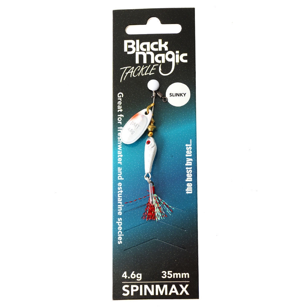 Black Magic Spinmax Spinner Lure 4.6g 44mm Slinky