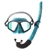 Immersed Ninja Mask and Snorkel Set Blue Camo