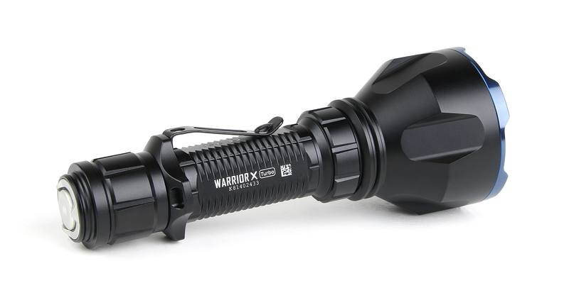 Olight Warrior X Turbo Extreme Distance Tactical Torch 1100 Lumens