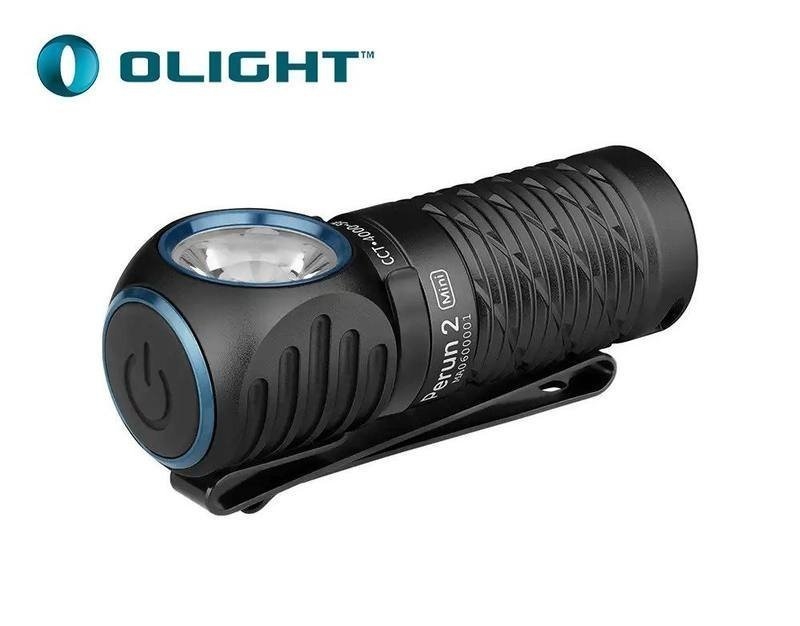 Olight Perun 2 Mini Rechargeable Torch/Headlamp 1100 Lumens Black