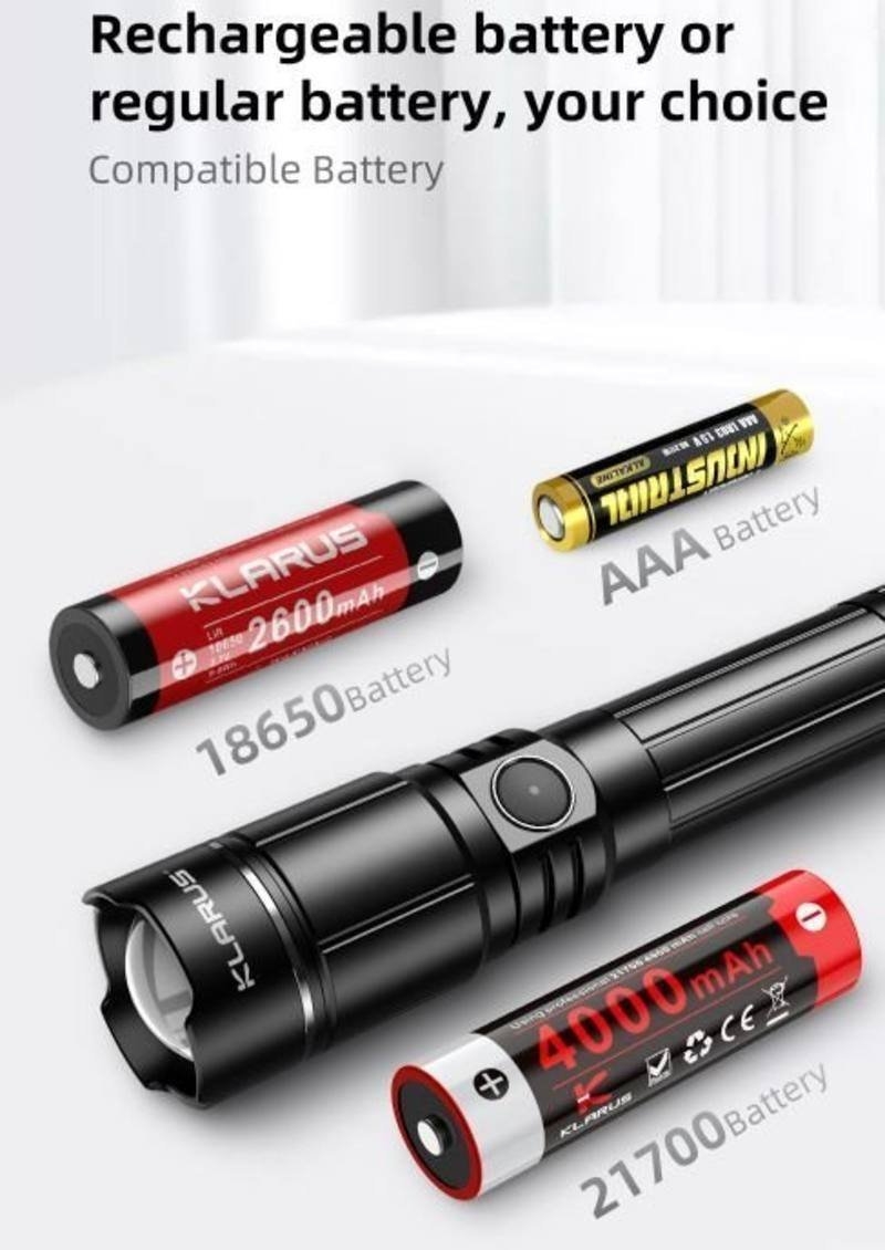 Klarus A2 Pro Rechargeable Torch 1450 Lumens