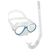Cressi Perla Jr Minigringo Mask and Snorkel Set Clear/Blue