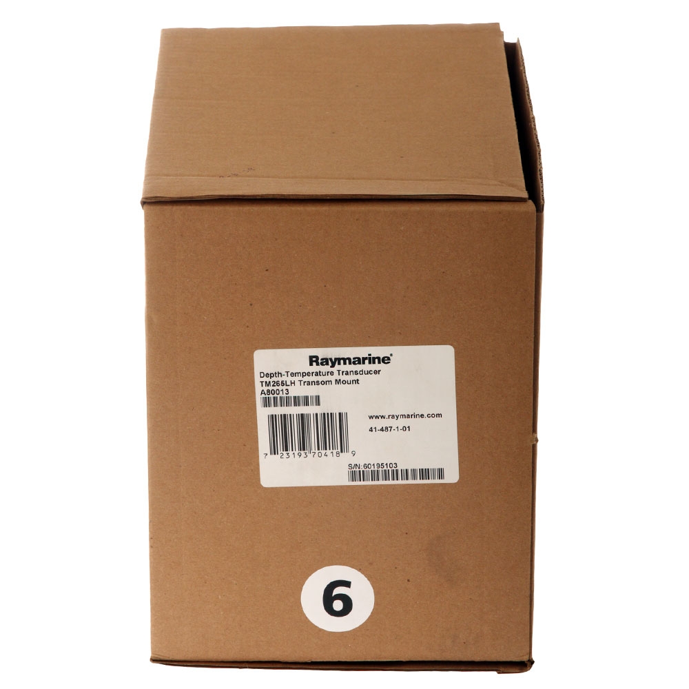 Raymarine TM265-LH Transom Mount 1kW CHIRP Transducer