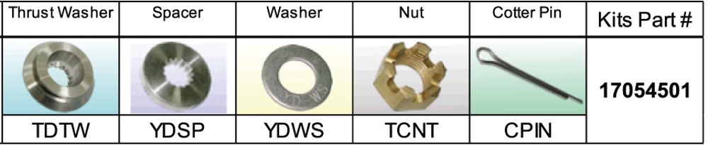 SOLAS TD-PKT Tohatsu/Nissan Assembly Kit 60-140 HP