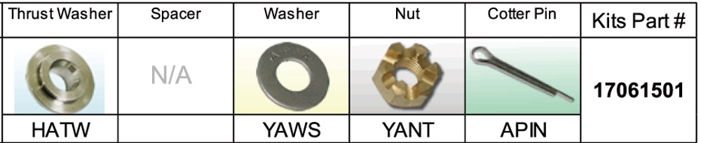 SOLAS HA-PKT Honda Assembly Kit 8-20 HP