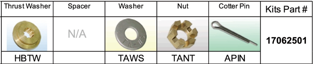 SOLAS HB-PKT Honda Assembly Kit 25 30 HP