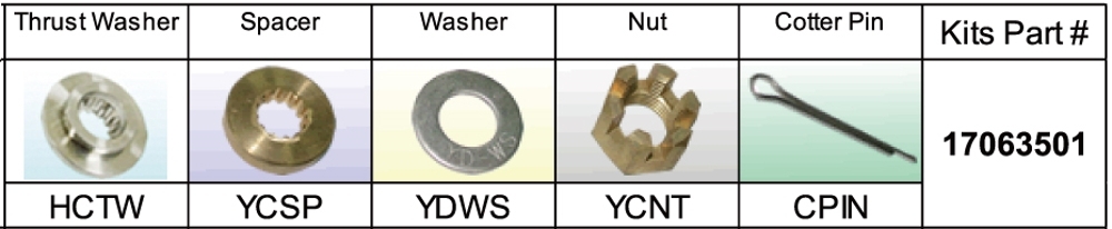 SOLAS HC-PKT Honda Assembly Kit 35-60 HP