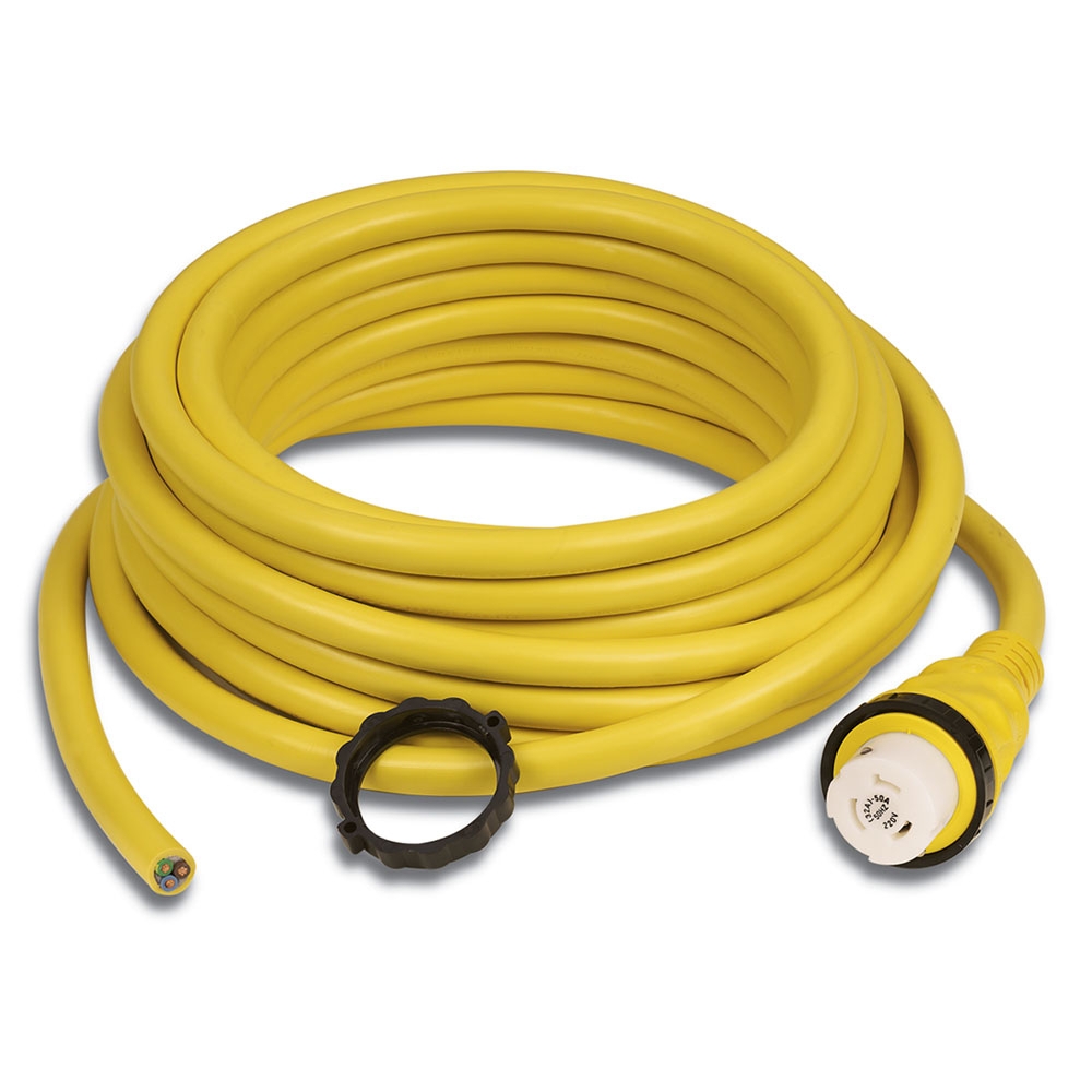 Marinco Cordset 32A 230V 50ft Yellow