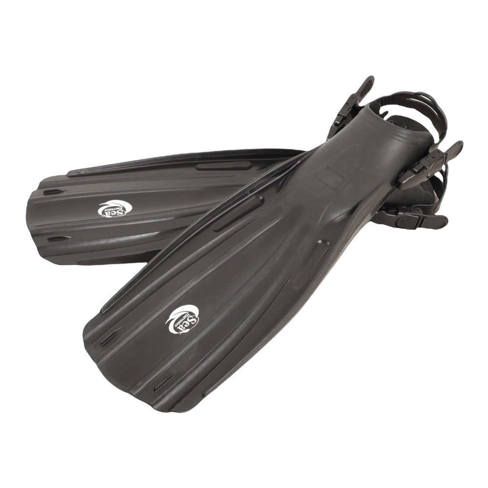 Sea Harvester DF800 Open Heel Dive Fins Black XL