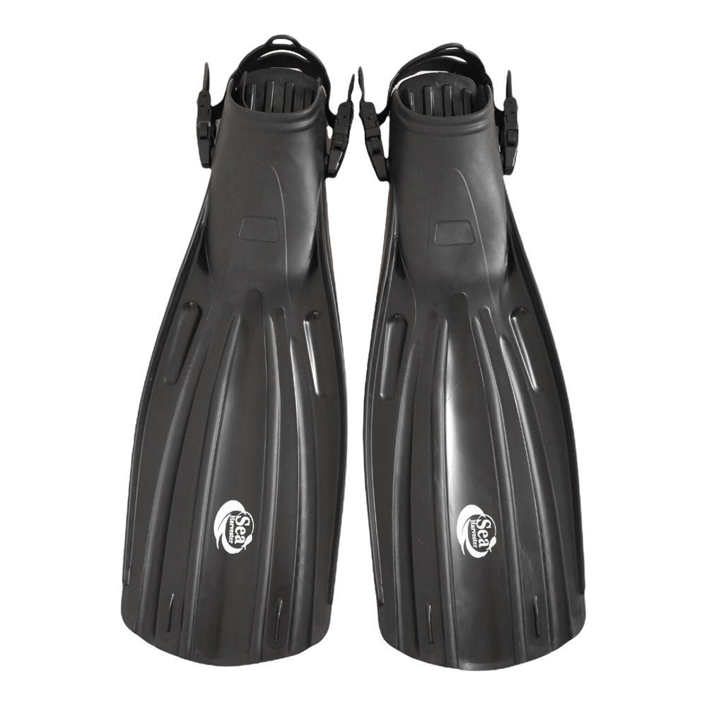 Sea Harvester DF800 Open Heel Dive Fins Black XL