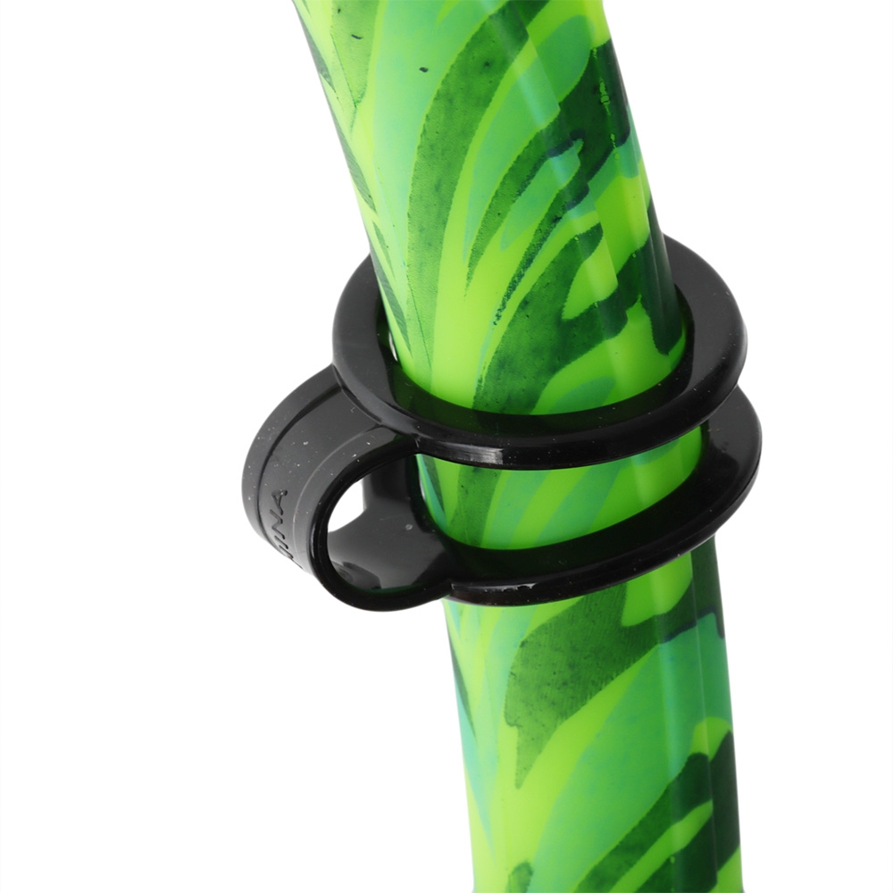 Sea Harvester Travel Silicone Spearfishing Dive Snorkel Green Camo