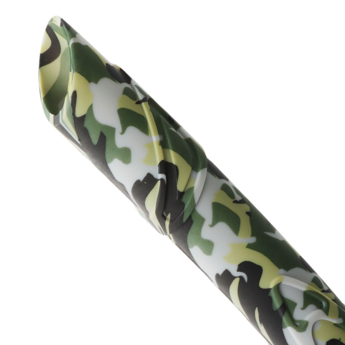 Sea Harvester Travel Silicone Spearfishing Dive Snorkel Green Yellow Camo