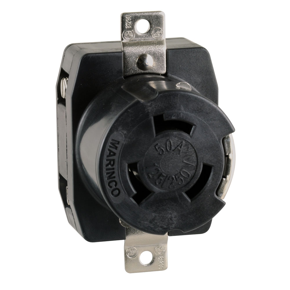 Marinco Locking Receptacle 50A 125/250V
