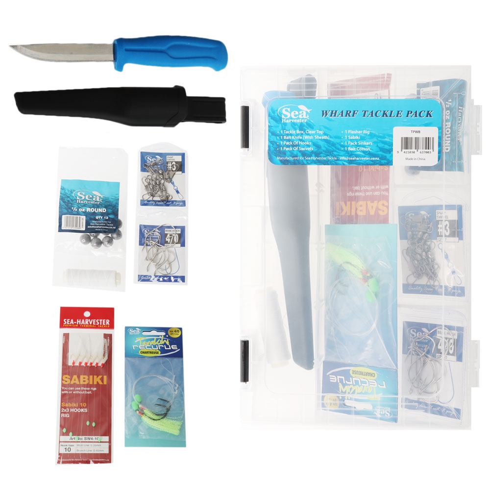 Sea Harvester Wharf Tackle Pack