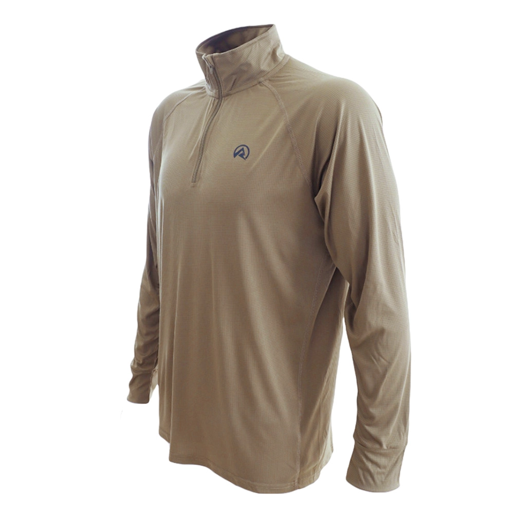 Ridgeline Micro Lite Quarter Zip Mens Long Sleeve Shirt Ridgeline Micro Lite Quarter Zip Mens Long Sleeve Shirt