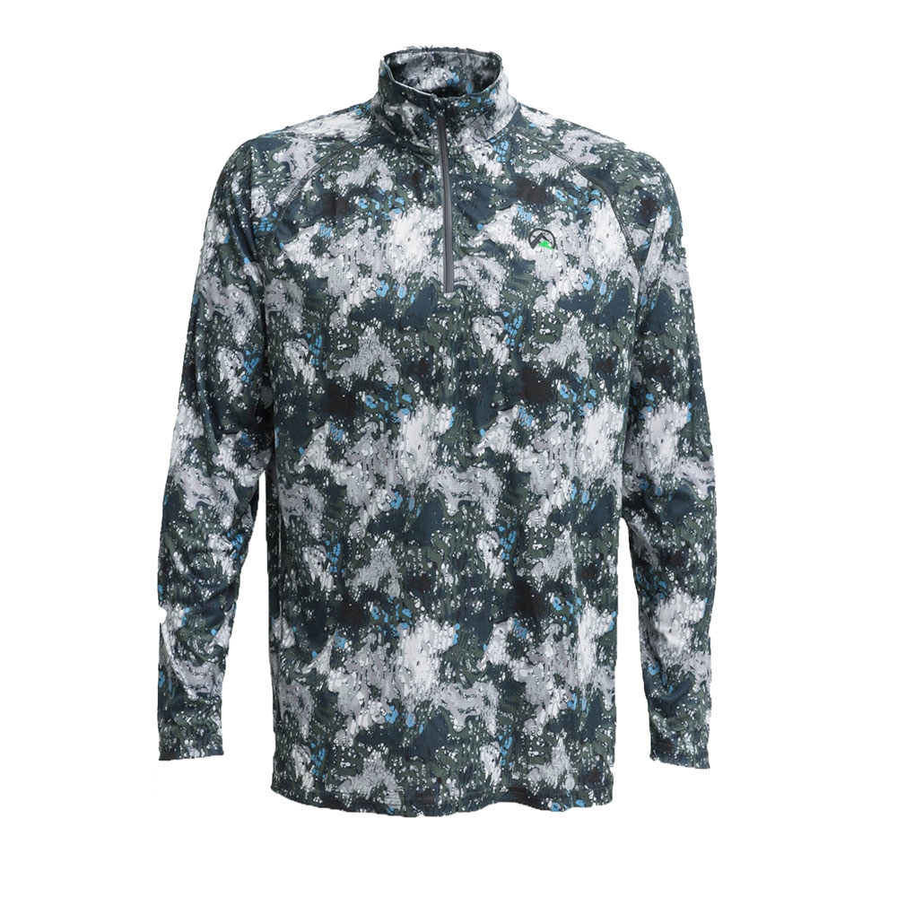 Ridgeline Micro Lite Quarter Zip Mens Long Sleeve Shirt