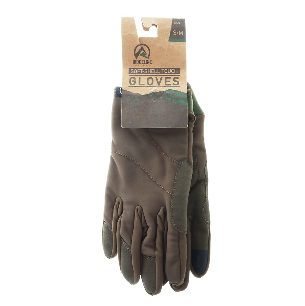 Ridgeline Ascent Hiking Gloves Ranger Green S-M