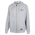 Ridgeline Impact Recycled Womens Fleece Zip Hoodie Grey Marle S