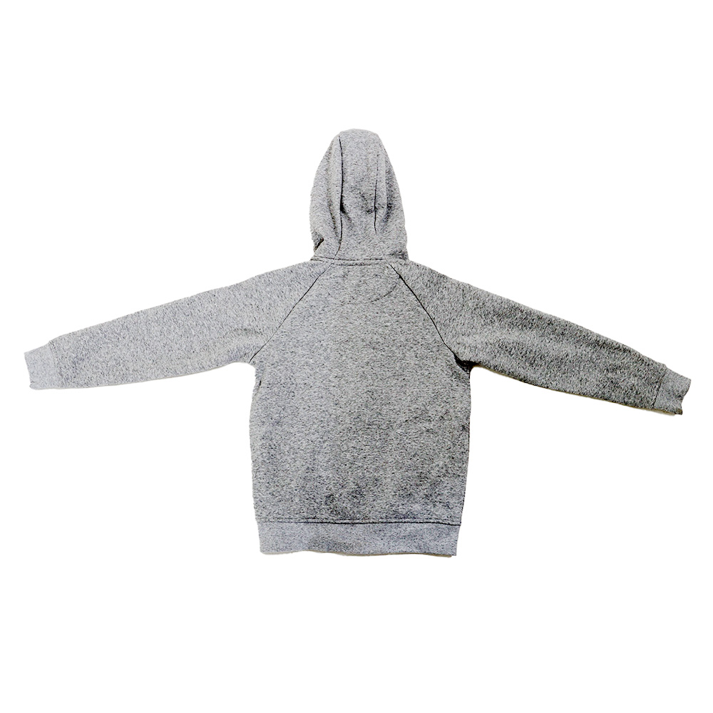 Ridgeline Impact Recycled Fleece Kids Zip Hoodie Grey 10