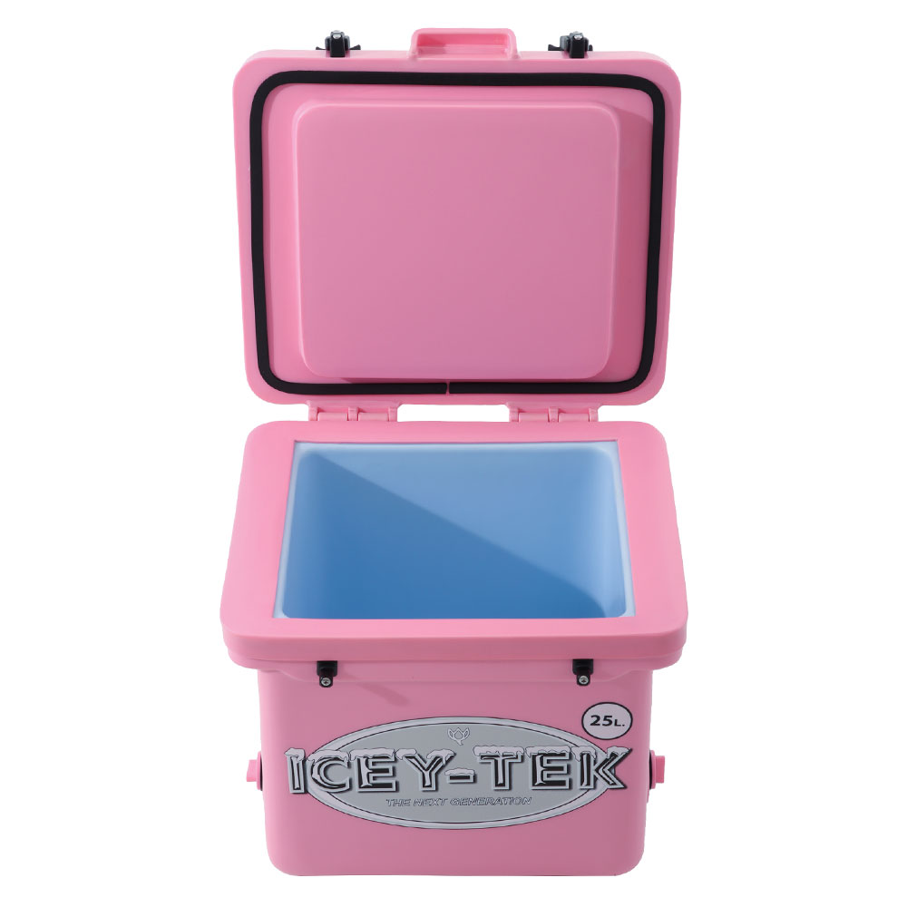 Icey-Tek Cube Chilly Bin Cooler Pink 25L