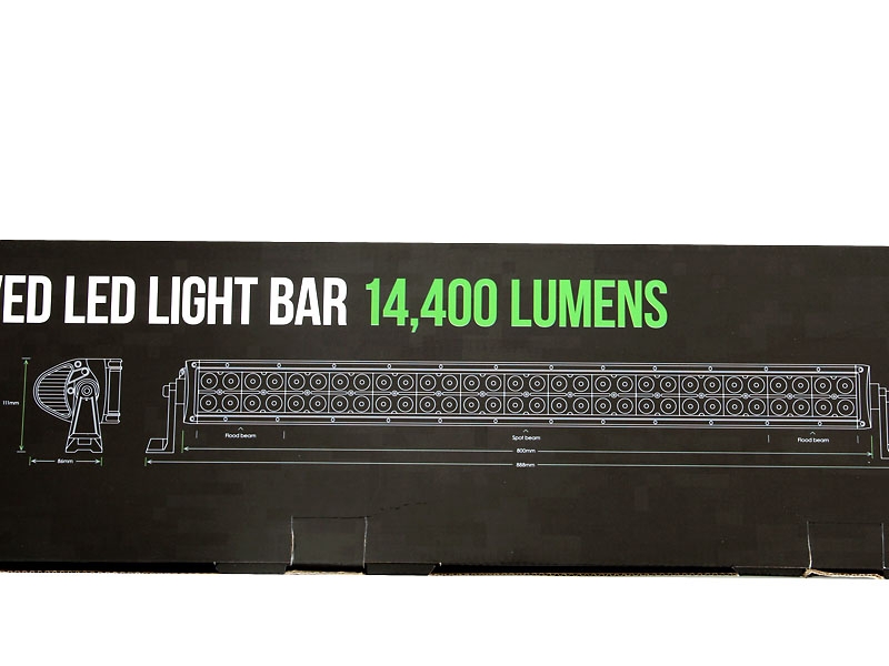 Night Saber 180W LED Curved Driving Light 14400lm