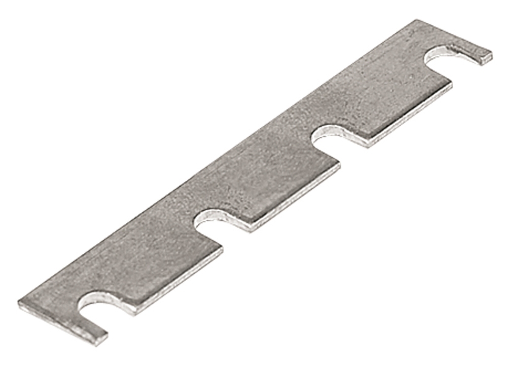 BEP Slotted Copper Circuit Breaker Link Bar 4W