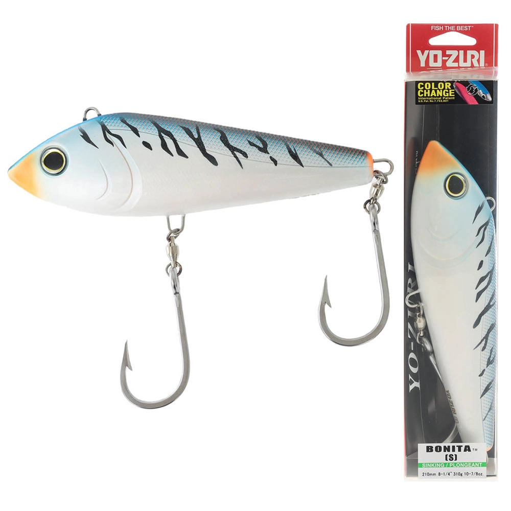 Yo-Zuri Bonita Trolling Lure 310g 210mm Blue Mackerel Yo-Zuri Bonita Trolling Lure 310g 210mm Blue Mackerel