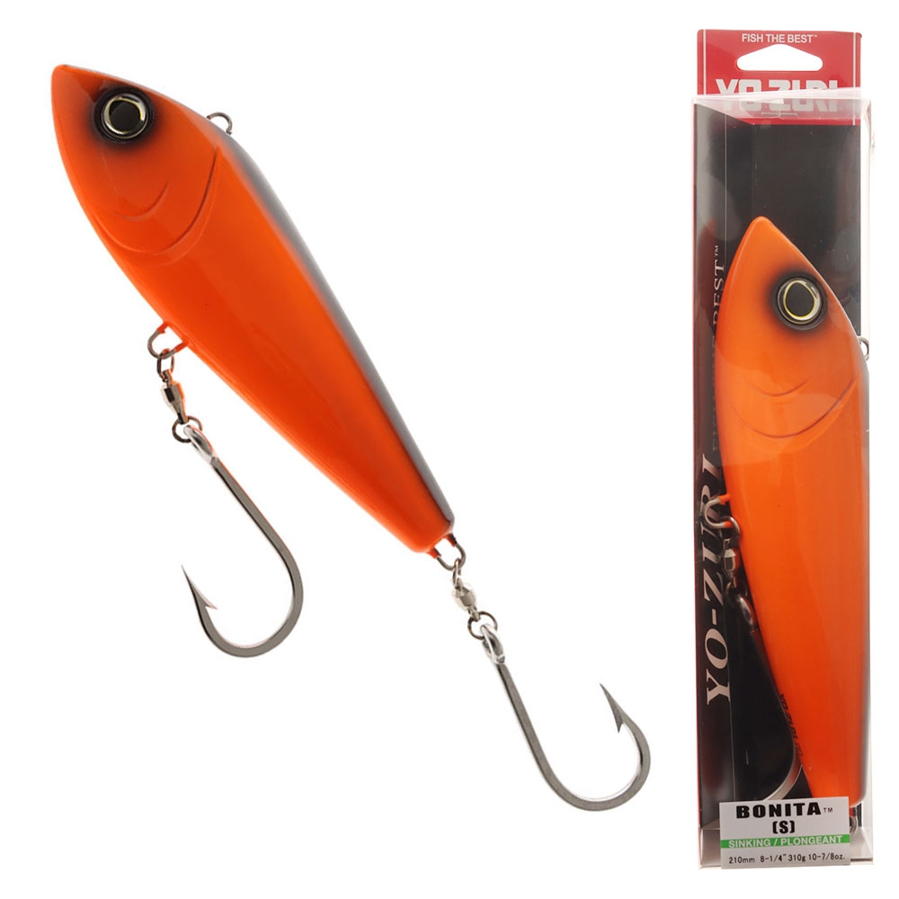 Yo-Zuri Bonita Trolling Lure 310g 210mm Orange Black