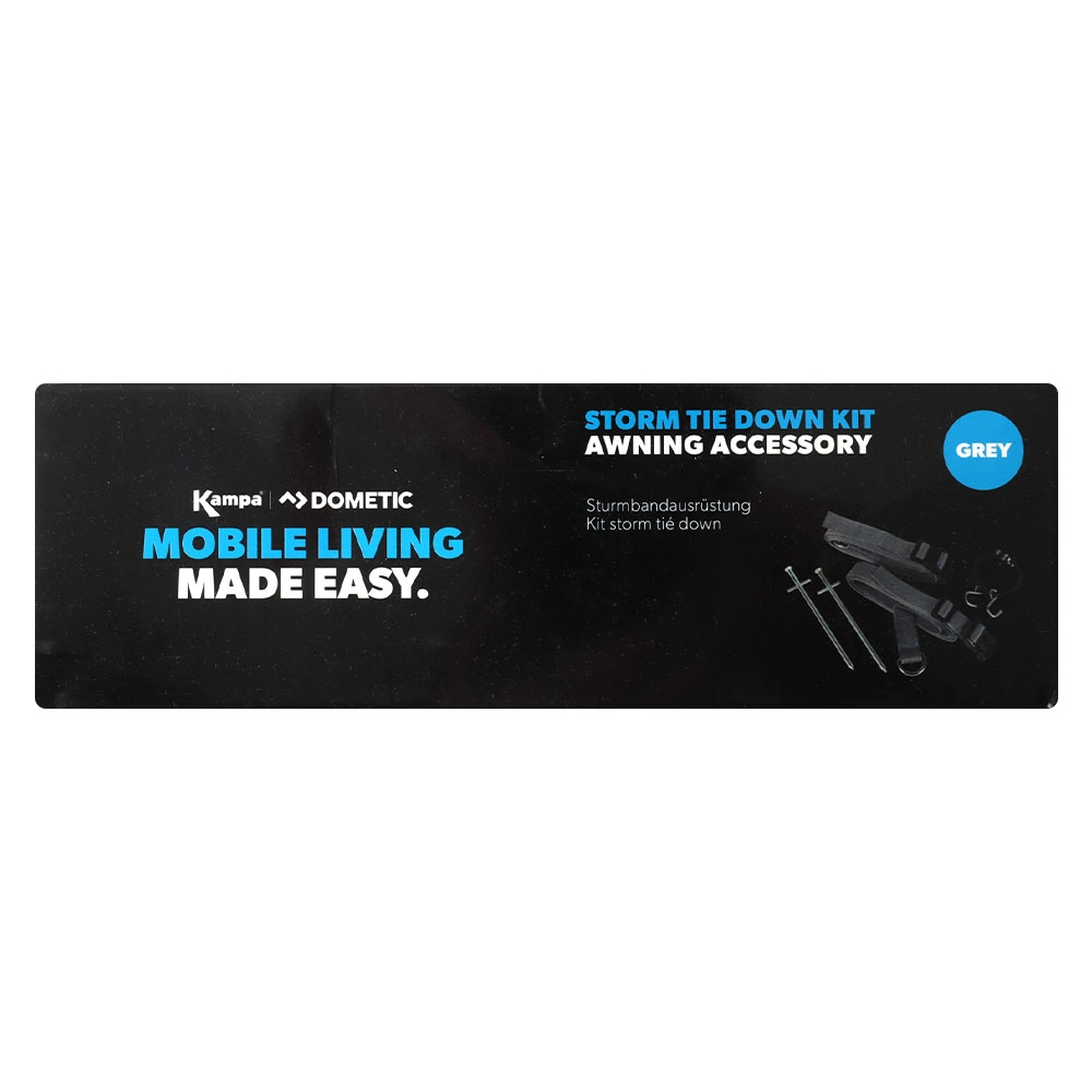 Dometic Awning Storm Tie Down Kit Grey