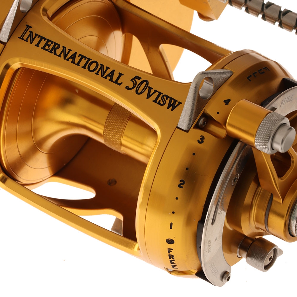 PENN Hooker International VI 50W Auto-Stop Electric Reel Gold