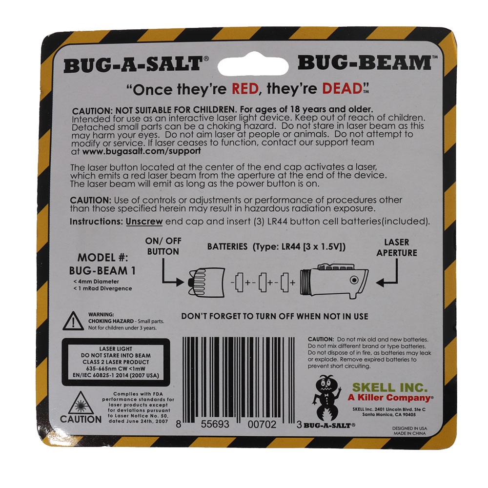 BUG-A-SALT Bug-Beam Laser Kit