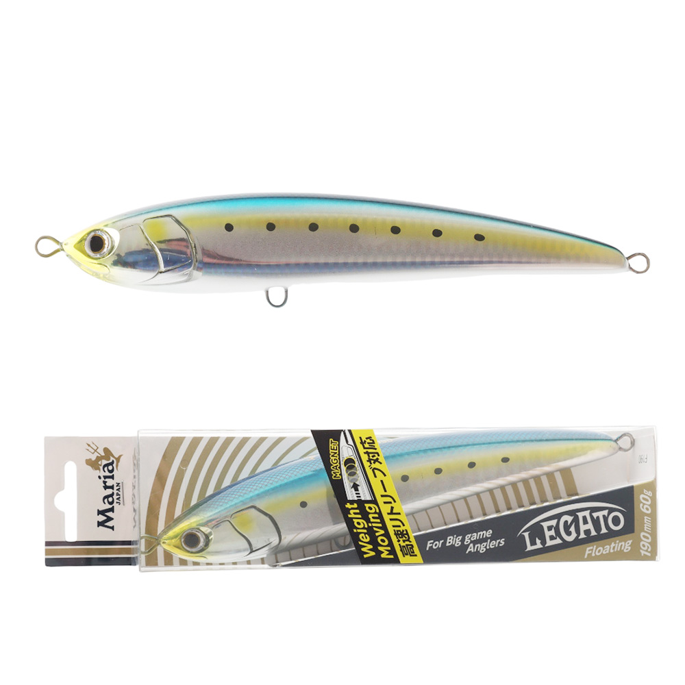 Maria Legato F190 Stickbait 190mm 60g B01H Sardine