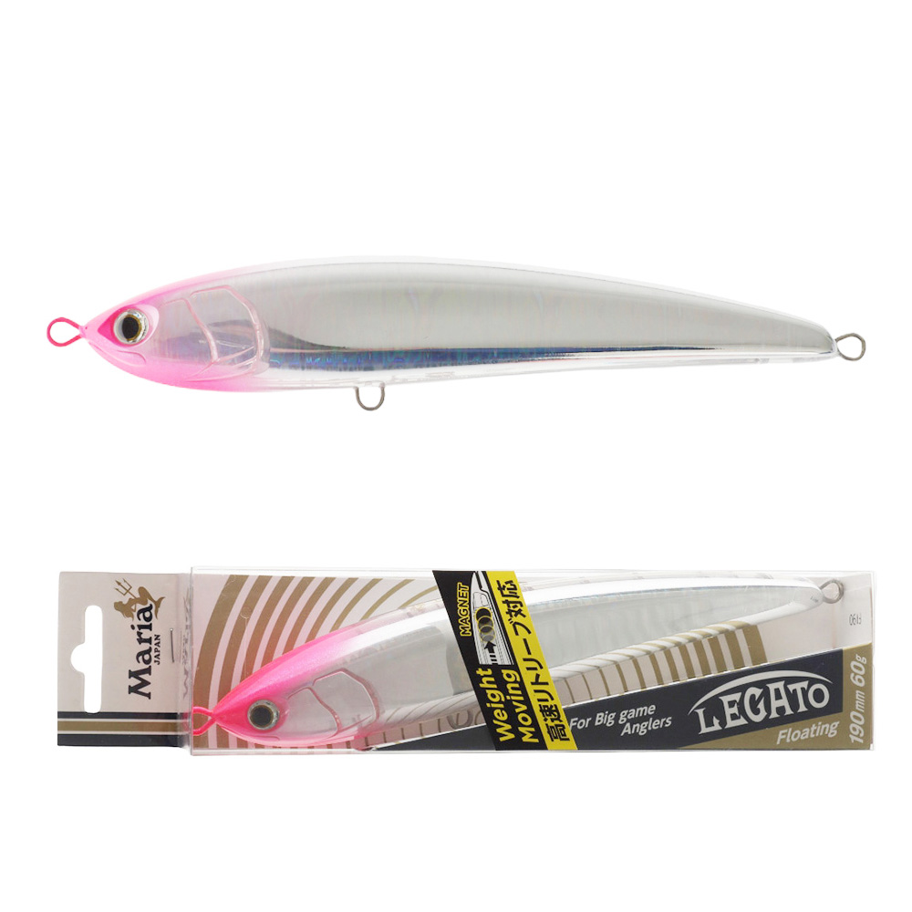Maria Legato F190 Stickbait 190mm 60g B37H Pinky