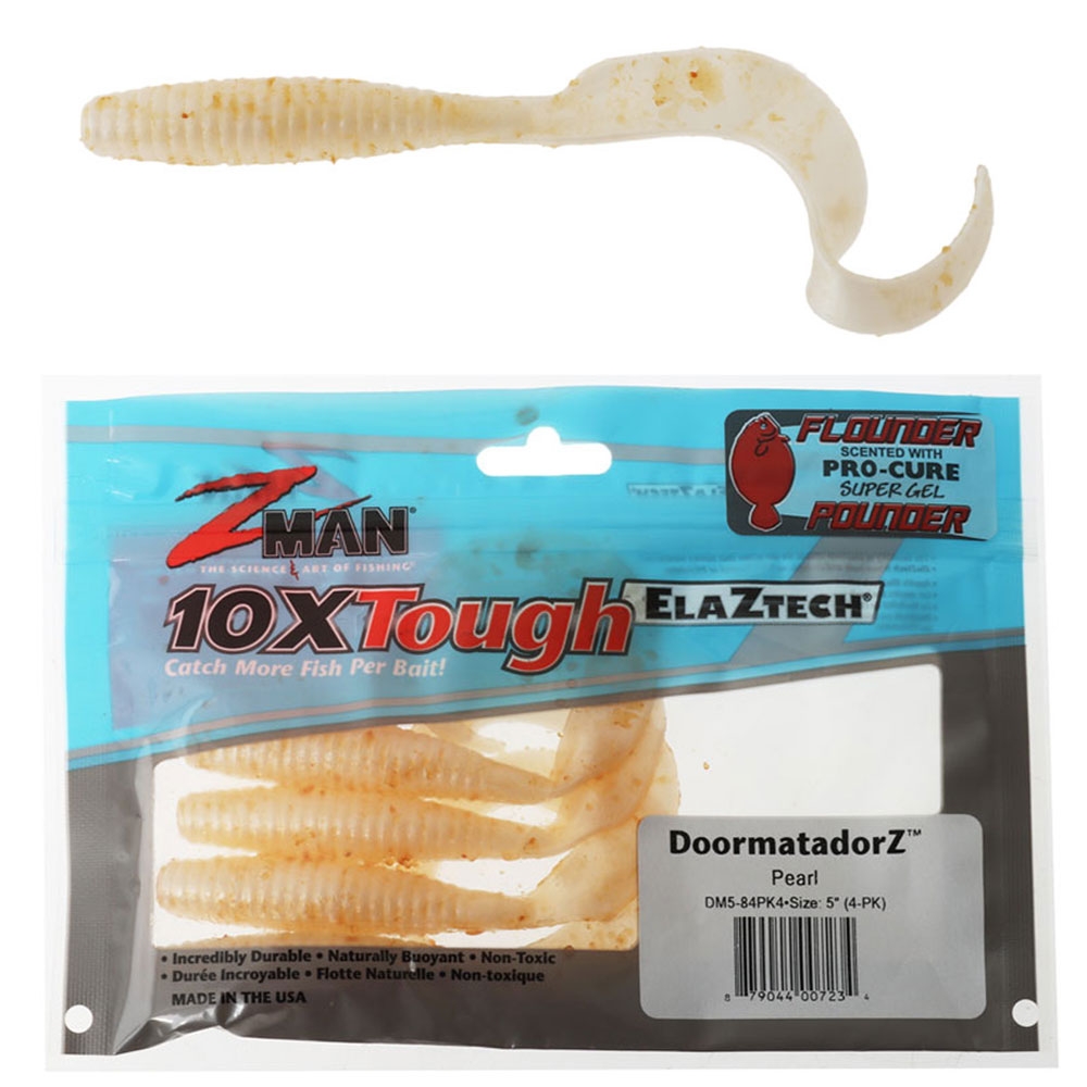 Z-Man DoormatadorZ Soft Bait 12.7cm Qty 4 Pearl