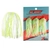Z-Man EZ Skirt Replacement Skirts 6.9cm Chartreuse Silver/White Silver Qty 3