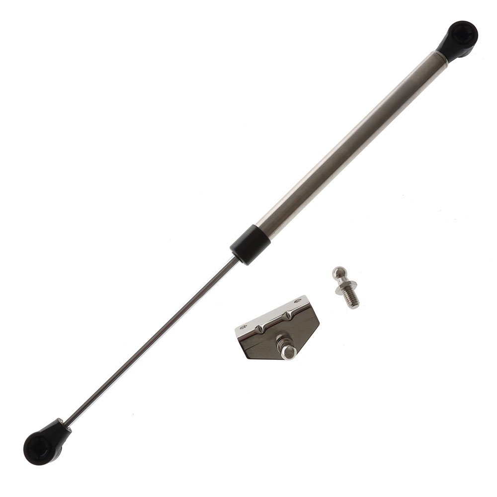 Stainless Steel Gas Strut with Bracket and Stud 385mm
