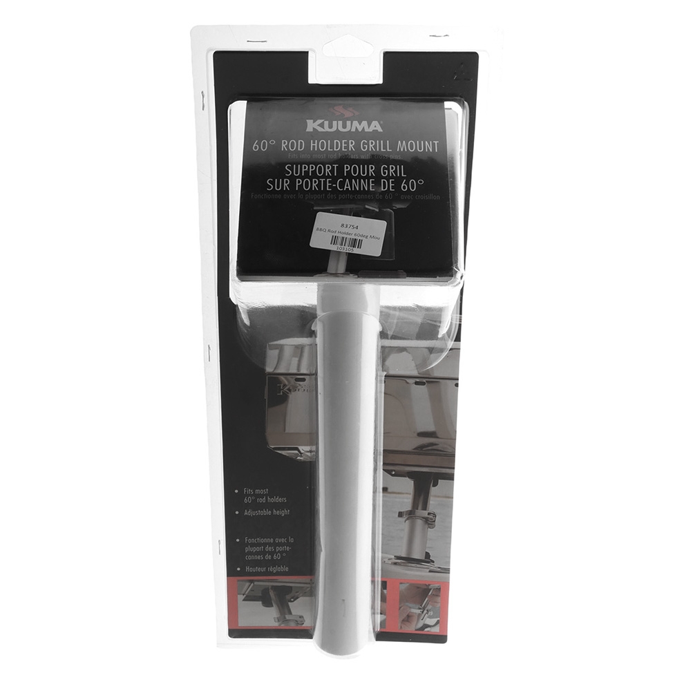 Kuuma Stow N' Go 60-Degree Rod Holder Grill Mount