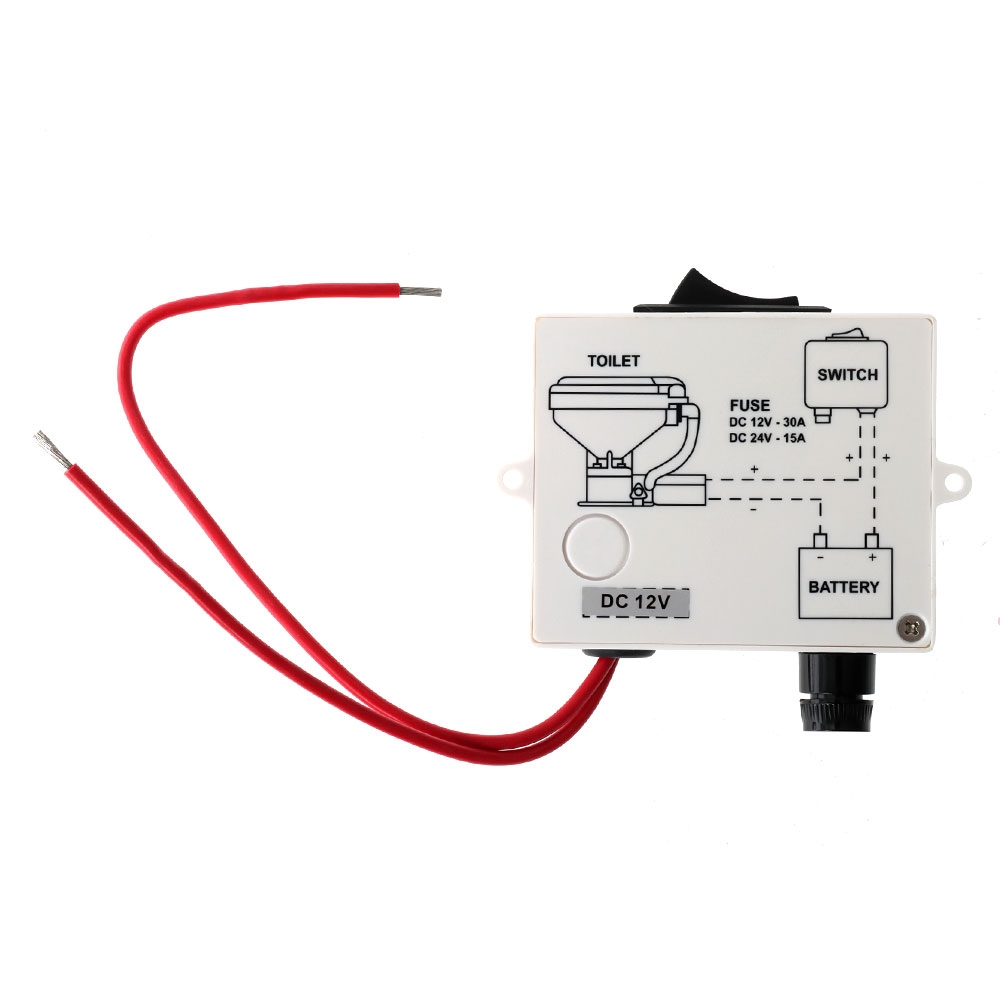 TMC Toilet Switch Box with Fuse
