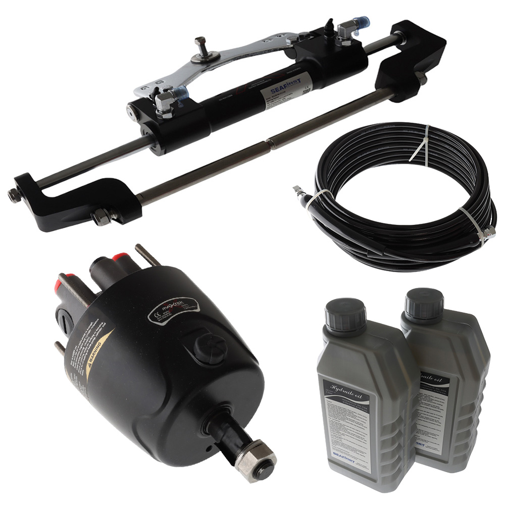 maXtek Bullhorn Hydraulic Steering System Kit 150HP
