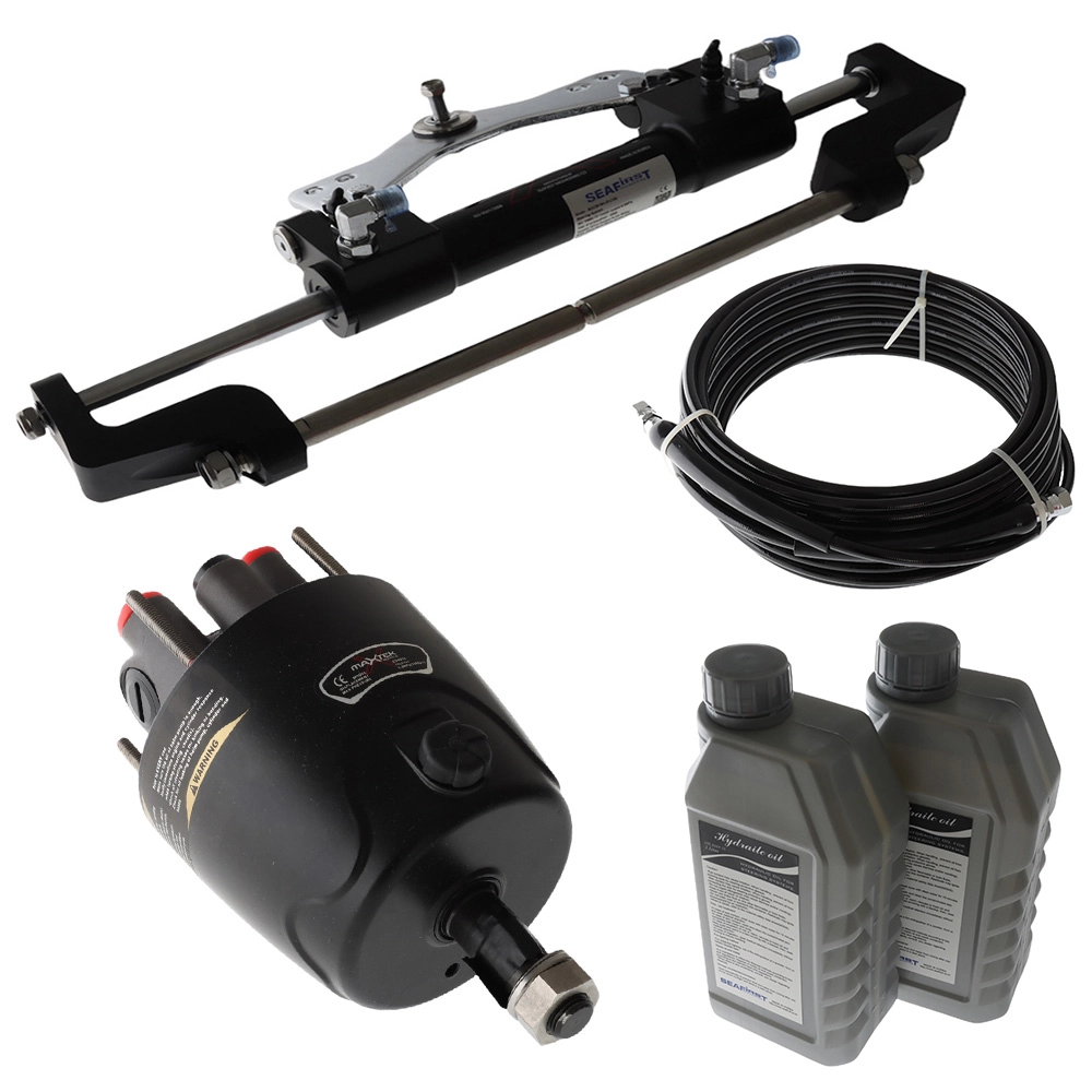 maXtek Bullhorn Hydraulic Steering System Kit 150HP maXtek Bullhorn Hydraulic Steering System Kit 150HP